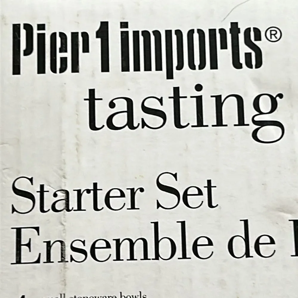 NEW Pier 1 Imports Tasting Party Starter Set